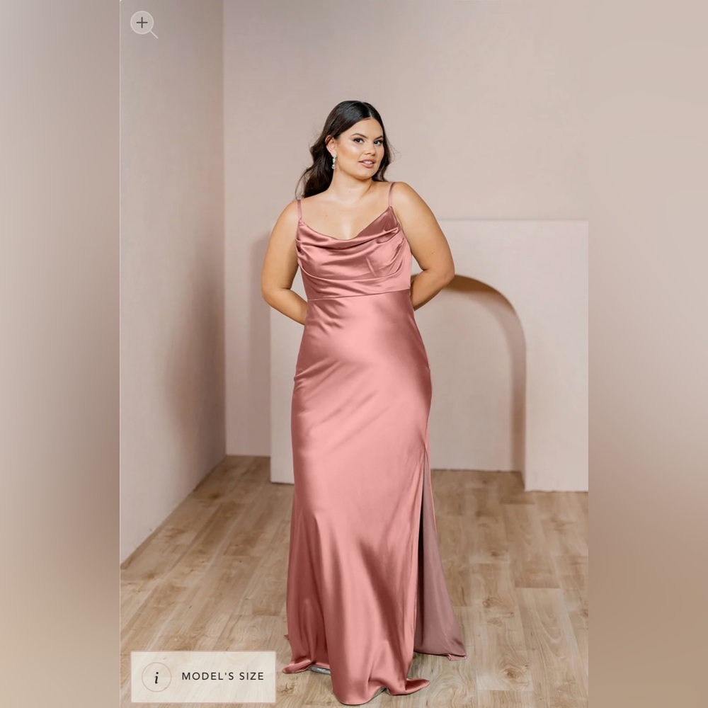 Revelry Skye Satin Dress